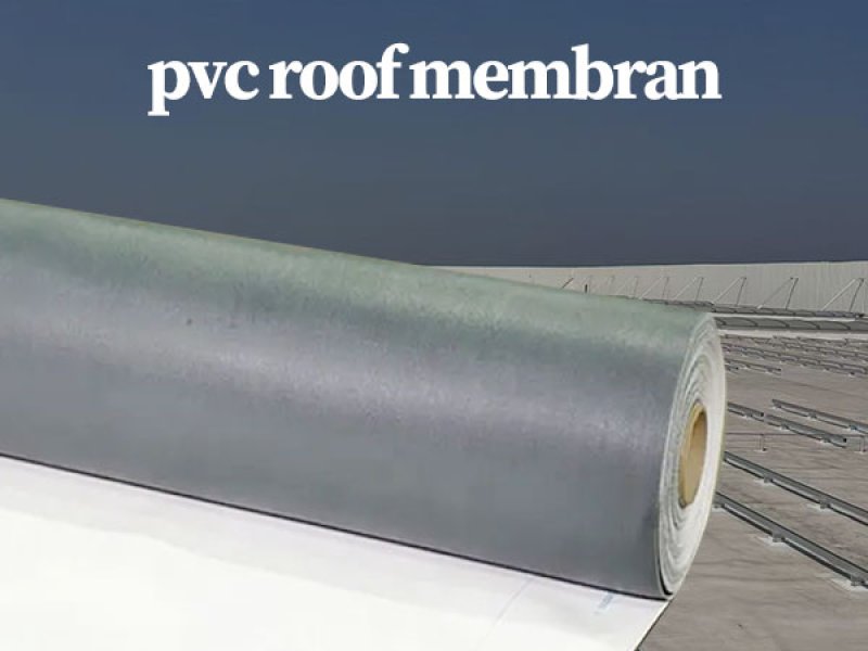водонепроницаемая кровля из ПВХ-мембраны