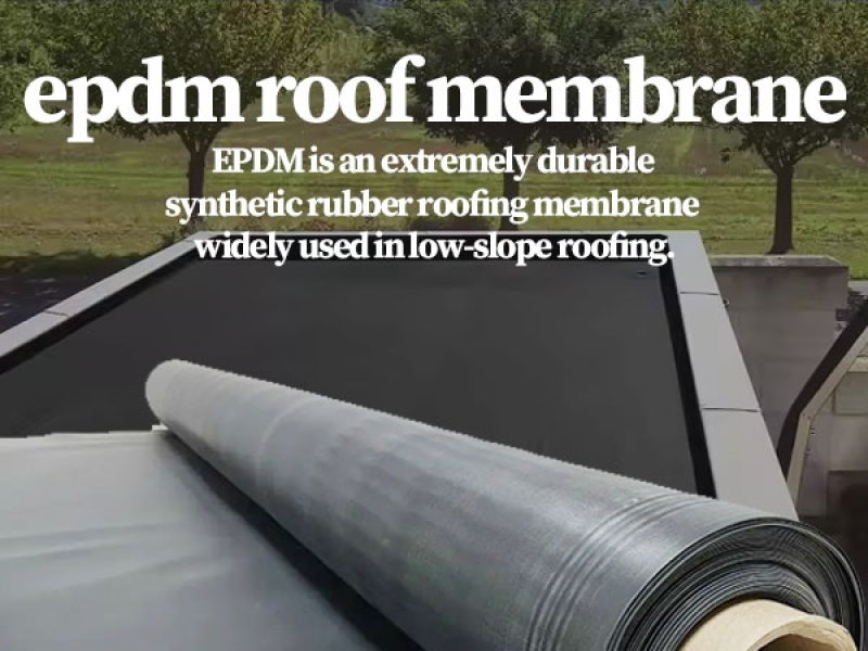 epdm кровельная мембрана плоская крыша