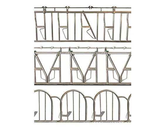 High Quality Automatic Hot-Dip Galvanized Cattle Farm Headlocks