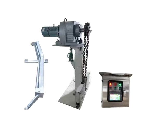 cow manure cleaning system