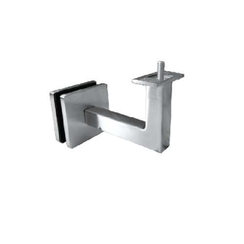 SQUARE GLASS BRACKET FLAT