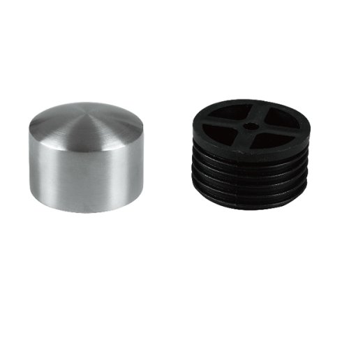 RADIUSED END CAP FOR WOOD TUBE