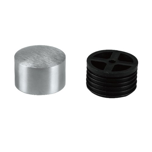 FLAT END CAP FOR WOOD TUBE