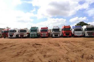 Neumáticos para el grupo de transporte de Ghana