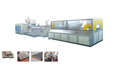 Línea de extrusión de coextrusión de cubiertas de PP/PE WPC de colores