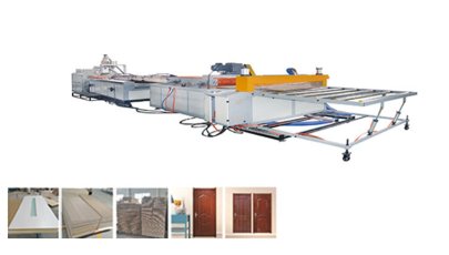 Línea de extrusión de panel de puerta de PVC WPC