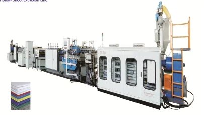 Máquina de preparación corrugada de 1500 mm PP Hollow Corrugada