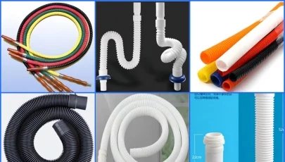 máquina de tubería corrugada de pared única de doble capa