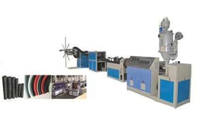 PE de alta capacidad PE Corrugada Spiral Tipe Máine Máquina de fabricación de conductos ópticos Precio de fábrica