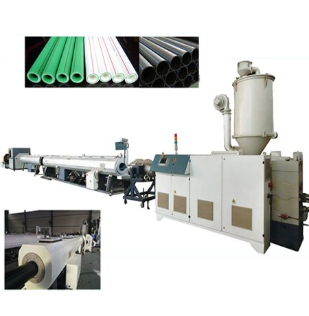 آلة تصنيع أنابيب إمدادات المياه البلاستيكية CPVC / مصنع خط إنتاج أنابيب الصرف البلاستيكية
