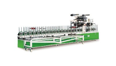 HG-300 WPC باب إطار PUR آلة الترقق بالغراء الساخن