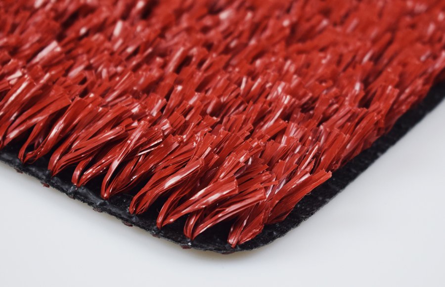 12MM FIBRILLATED RED COLOR BASKETBALL GRASS