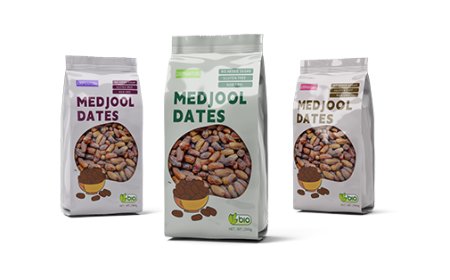 Choose Organic Medjools Dates Packaging