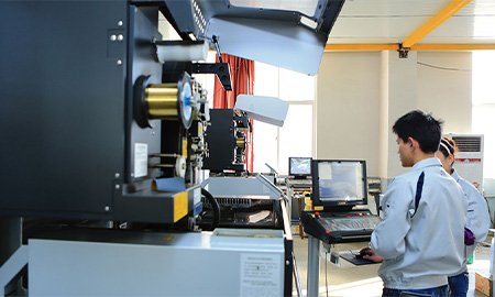 Un coup d'oeil à l'atelier