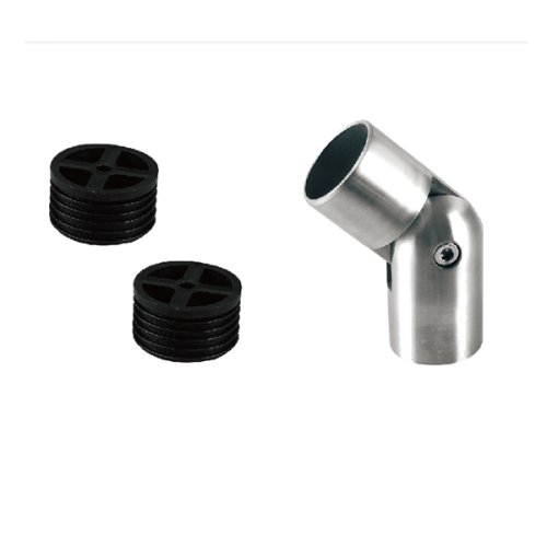 COUDE AJUSTABLE POUR TUBE BOIS