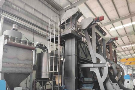 Production of 28GN shot blasting machine completed