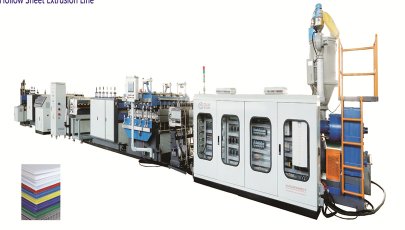 1500mm PP Hollow Corrugated Sheet Making Machine