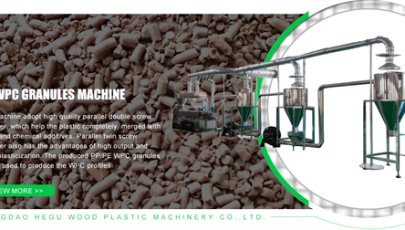 Turn waste PP PE Plastic and wood powder sawdust into WPC granules