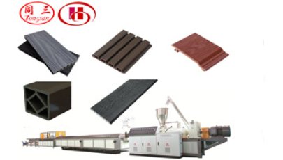 Plastic WPC decking extrusion machine co-extrusion WPC line