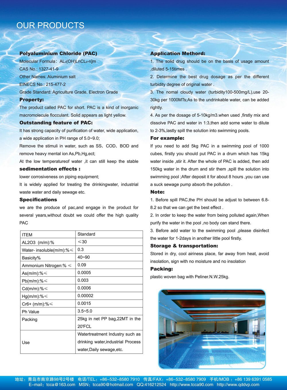 Poly Aluminium Chloride