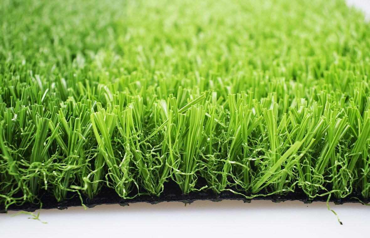 HIERBA DE FÚTBOL RELLENO DE ALTA DENSIDAD CON FORMA S 25MM