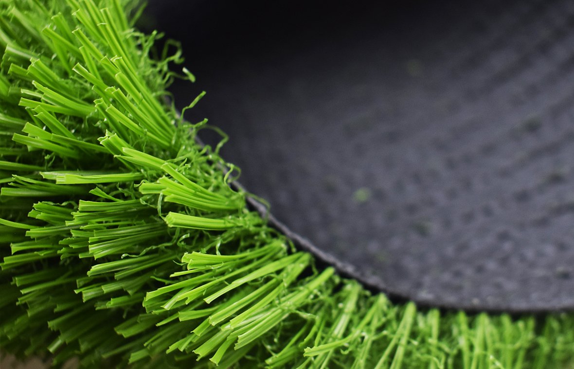 HIERBA DE FÚTBOL RELLENO DE ALTA DENSIDAD CON FORMA S 25MM