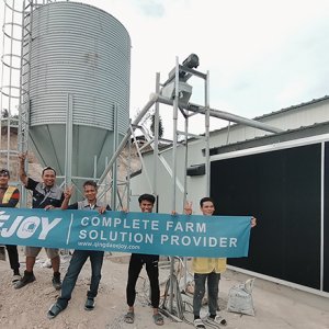 Qingdao EJOY finaliza proyecto de 80.000 jaulas para pollos de engorde en Filipinas (100m×18m) – Visítenos en Exposición Ganadera de Filipinas 2026