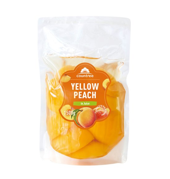 Canned Yellow Peach in Pouch 1500g 