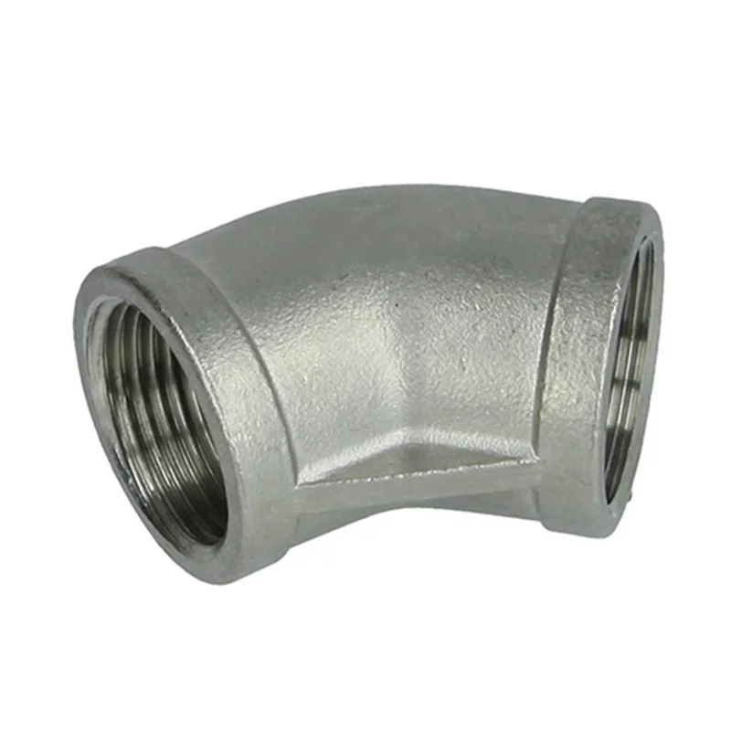 Stainless Steel Thread 45 Elbow — EATHU-427