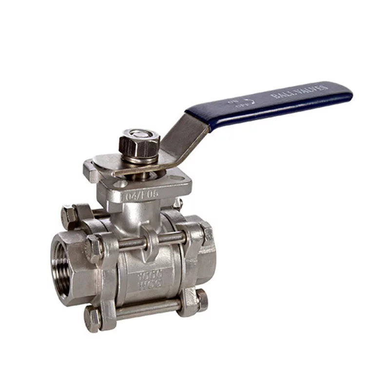 3PC Stainless Steel Ball Valve-503