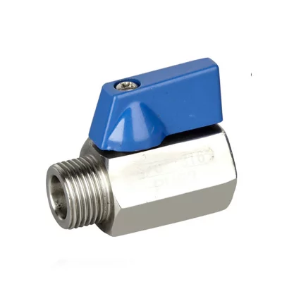 Mini Ball Valve with Lever Handle