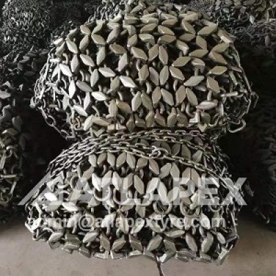 Cadena de protección de neumáticos para cargadora de ruedas minera