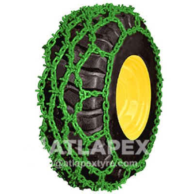 Cadena antideslizante para tractor forestal