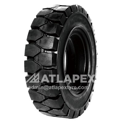 Neumático macizo 28x9-15 con dibujo ECORUN para carretillas elevadoras de 3 toneladas.