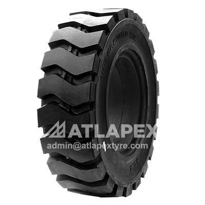 Neumático macizo 8.25-16 con dibujo AP-LUG1 para carretilla elevadora eléctrica