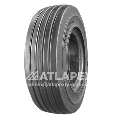 Neumático macizo 4.00-8 con patrón AP-RIB ATLAPEX para carretillas elevadoras eléctricas