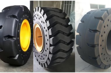 Excelentes neumáticos macizos ATLAPEX para cargadoras Catpillar, Komatsu, XCMG, Volvo, SDLG, etc., con tres diseños.