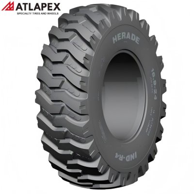 ATLAPEX R-4 AT-BKRN: Neumático premium para retroexcavadora que ofrece un rendimiento operativo óptimo. (1)