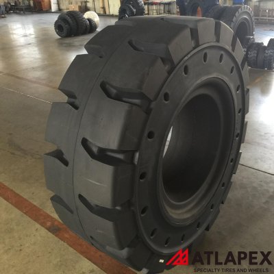 Neumático macizo con dibujo ATLAPEX AP-TORKY: Opción premium para operaciones portuarias y equipos de apoyo en tierra (GSE) de aeropuertos. (3)