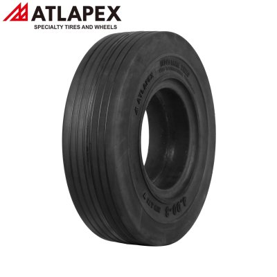Neumático macizo ATLAPEX AP-RIB: Solución de grado industrial para equipos metalúrgicos. (1)