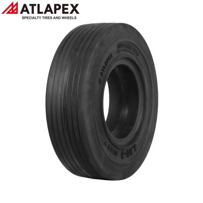 Neumático macizo ATLAPEX con patrón AP-RIB para equipos terrestres de aviación. (2)