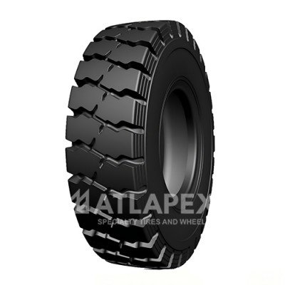 ATLAPEX IND-4 AT-4KD: Neumático OTR premium para montacargas con compatibilidad universal y larga vida útil.