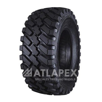 Neumático para retroexcavadora ATLAPEX 19.5L-24 R-4 con patrón AT-BKR2: Líder en rendimiento para condiciones de trabajo extremas.