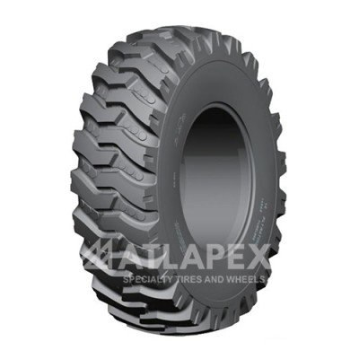 ATLAPEX R-4 AT-BKRN: Neumático premium para retroexcavadora que ofrece un rendimiento operativo óptimo.
