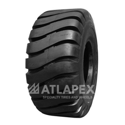 Neumático 26.5-25 para cargadora de ruedas con dibujo AT-L4C para uso en cargadoras de ruedas.