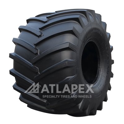 Neumático 66x43.00-25 con dibujo AT-SV2 para maquinaria sísmica vibratoria y tractor.