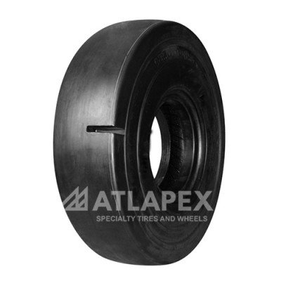 Neumático 17.5-25 L-5S con dibujo AT-US5 para uso subterráneo.