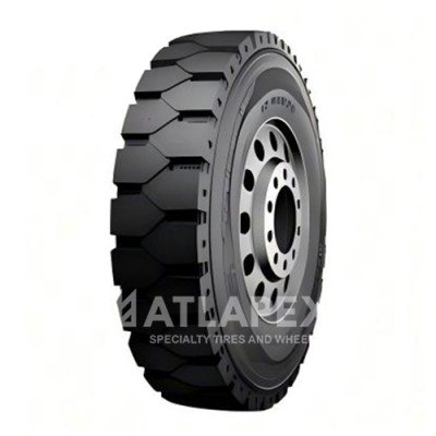 Neumático radial ATLAPEX OTR M259: Neumático resistente a cortes para ruedas motrices, ideal para minería y transporte pesado.