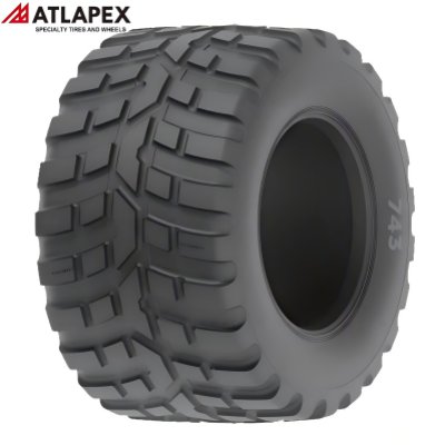 ¡Ahorra combustible, reduce el desgaste! ATLAPEX 743 I-3: ideal para cultivadoras, empacadoras y remolques de tractor. (1)