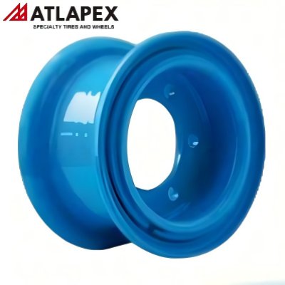 Llanta de acero industrial dividida para montacargas | 8/9 pulgadas para aplicaciones de montacargas